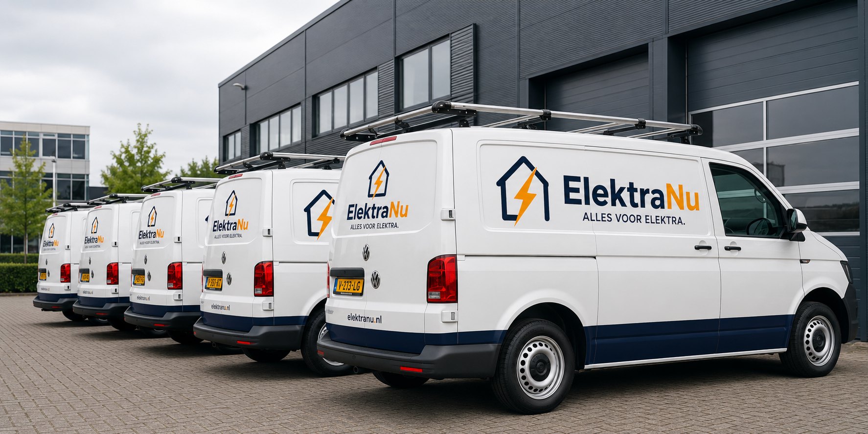 Het wagenpark van ElektraNu