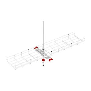 Draagprofiel met kliksysteem, staal, breedte 100mm, voorverzinkt