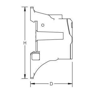 nVent Eriflex Inbouwunit met verdeelklemmen 125 A