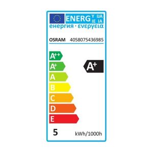 Osram LED, kaars, frost Lamp 35x97mm 5 W