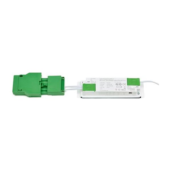 Philips Coreline inlegarmatuur, 38W, 6000lm, 4000K, DALI, dimbaar, CRI80, IP20, inbouw, beh. wit, staal, lxbxh 1195x295x38mm