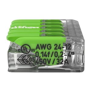 WAGO Lasklem 32 A 4mm² 450 V transparant 221-425