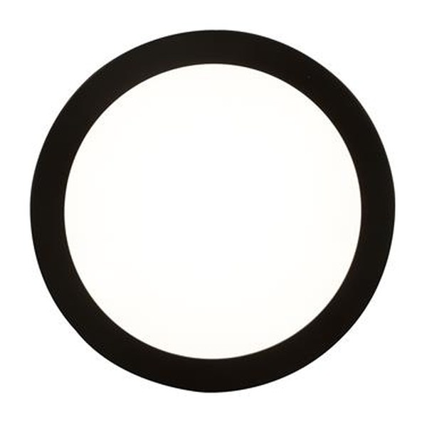 Accessoire voor Upload II, decoratieve ring, zwart, Ø 250mm