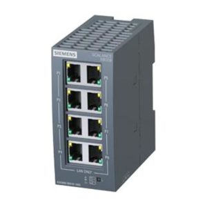 Siemens SCALANCE XB008 unmanaged Netwerkswitch IP20