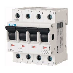 Eaton Hoofdschakelaar IS-125/4, 125A, 4 Polig, Breedte 4TE