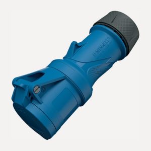 Mennekes recht, schroefklem Koppelcontactstop 16 A