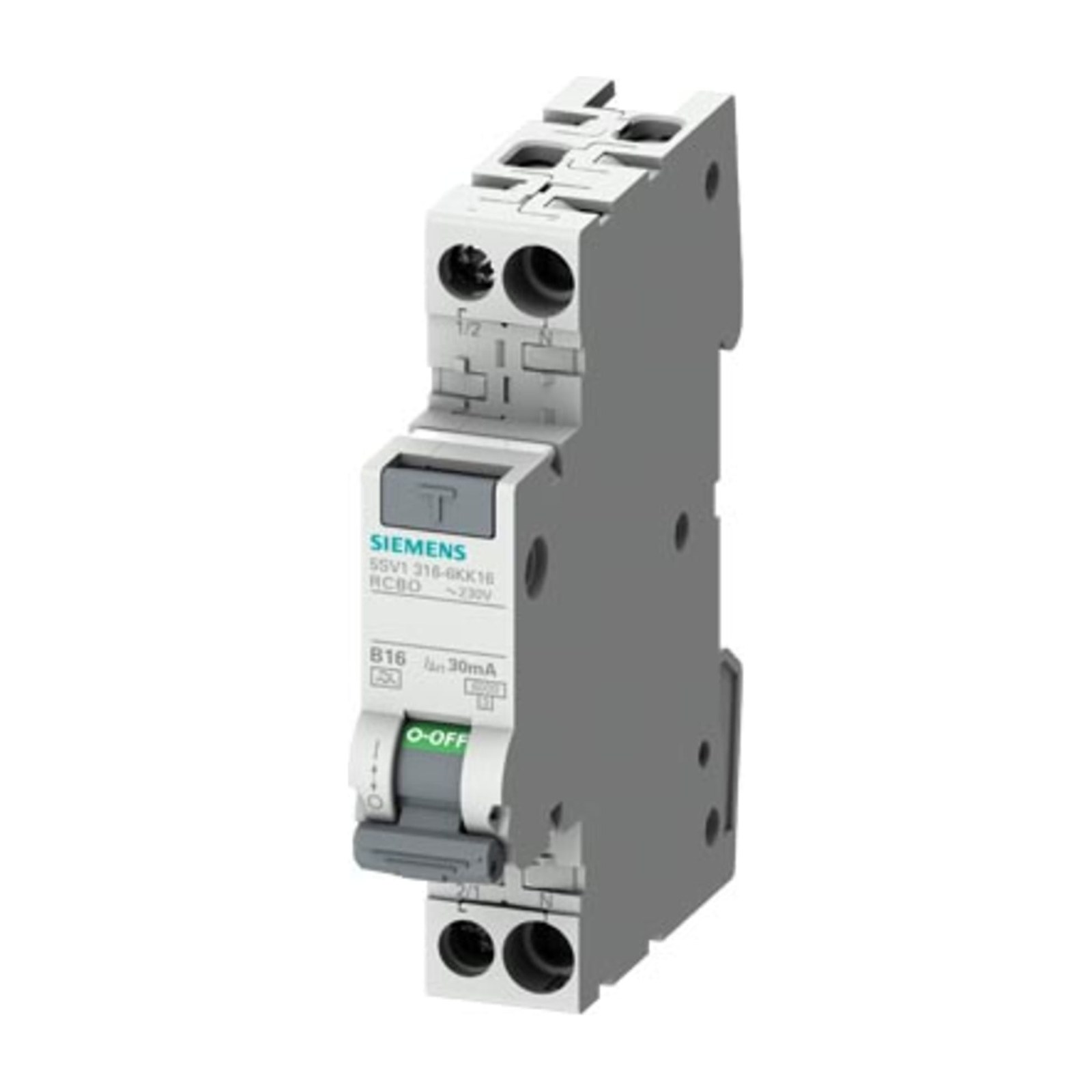 Siemens Sentron Aardlekautomaten 16 A 230 V 1-polig 5SV1316-7KK16