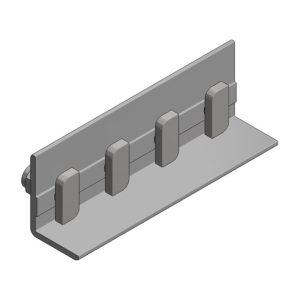 Van der Valk Alu koppelstuk voor Side++ profiel hamerkopbout M8x20mm
