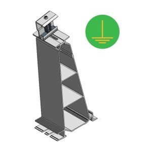Van der Valk Alu achter voet ValkPro+ P10° zijkant