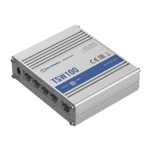 Teltonika TSW100 onbeheerde Gigabit Netwerkswitch 120 W