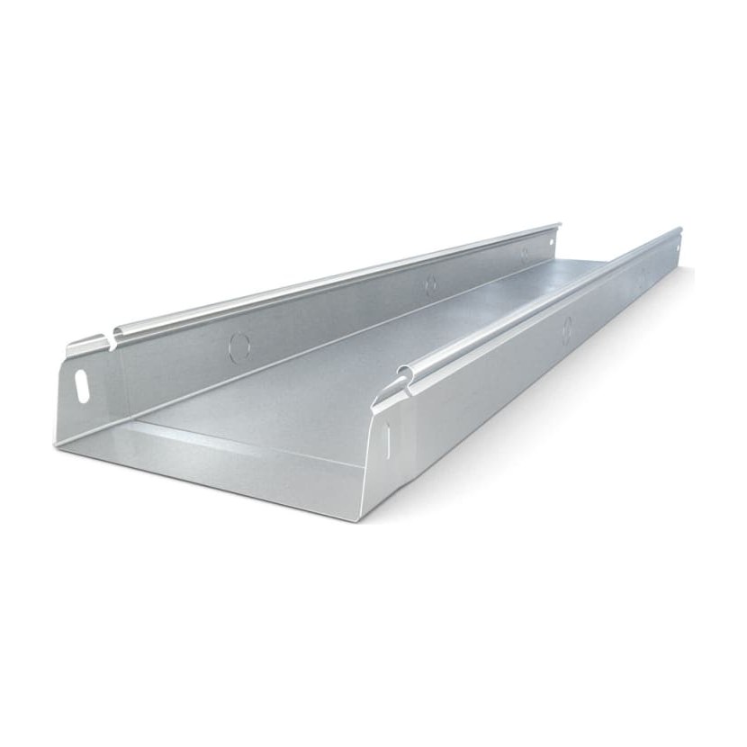Kabelgoot, staal, verzinkt, hxbxl 60x60x3000mm