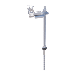 Enstall Esdec ClickFit EVO, stokschroef, RVS, M10x350mm, met strip