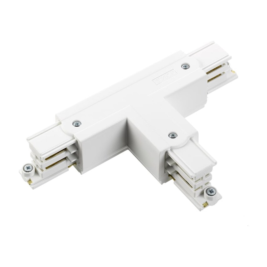 Solar Light Global Trac Pro T-stuk 3-fase aarde buitenzijde T-links wit