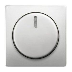 Busch-Jaeger Pure stainless steel draaiknop metaal, dimmer, IP20, RVS