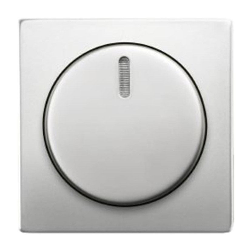 Busch-Jaeger Pure stainless steel draaiknop metaal, dimmer, IP20, RVS