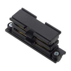 Global Trac Pro spanningsrail koppeling, 3-fase, zwart (RAL 9005)