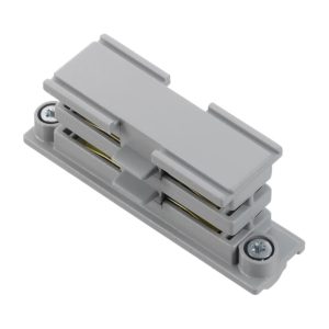 Global Trac Pro spanningsrail koppeling, 3-fase, grijs (RAL 7040)