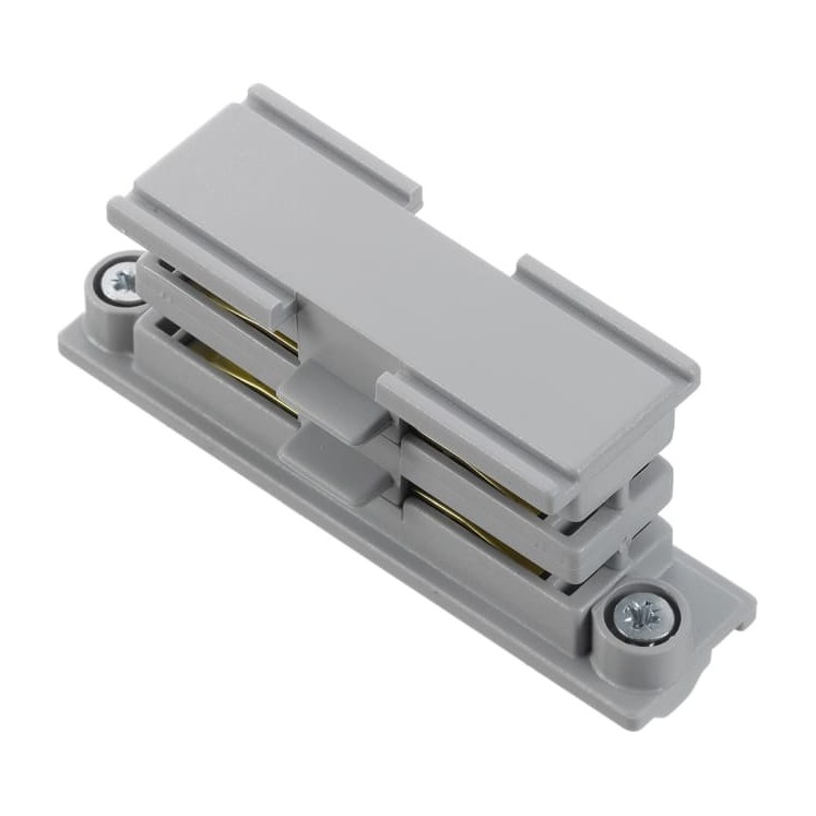 Global Trac Pro spanningsrail koppeling, 3-fase, grijs (RAL 7040)