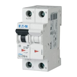 Eaton FAZ-C6/1N Installatieautomaat 1P+N 6 Ampere C-KAR 10kA 230V 2 MOD