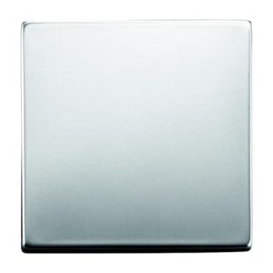 Busch-Jaeger Pure stainless steel enkele wip metaal, aan-/uit-schakelaar, IP20