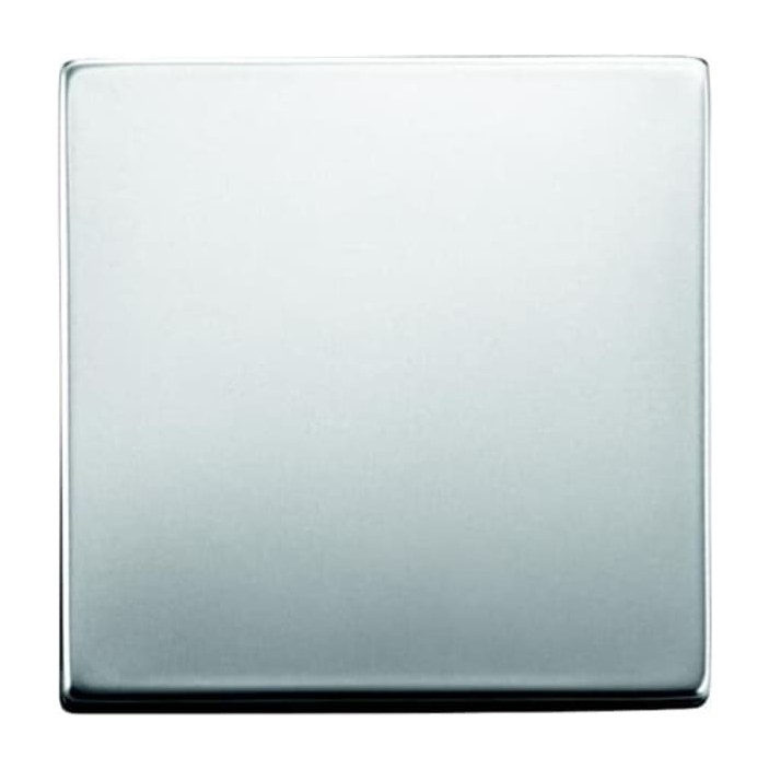 Busch-Jaeger Pure stainless steel enkele wip metaal, aan-/uit-schakelaar, IP20