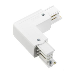 Solar Light Global Trac Pro hoekstuk 3-fase aarde buitenzijde wit