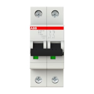 ABB S202M, installatieautomaat Installatieautomaten 35mm 6 A