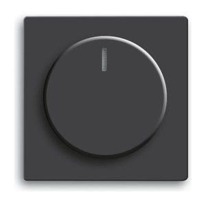 Busch-Jaeger Bedieningselement /centraalplaat schakelmateriaal zwart RAL9005