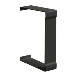 Hager BR65 afdekprofiel 65x100 mm, zwart