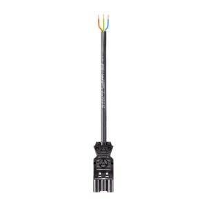 Wieland GST18I3 aansluitsnoer male 1,5MM² 300 cm dca zwart