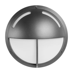 Solar Light Plafond- wandarmaturen outdoor 12 W 4000 K IP65 antraciet 62lm/W