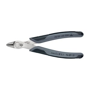 Knipex Printtang 140mm Super-Knips ESD met meer-componenten grepen