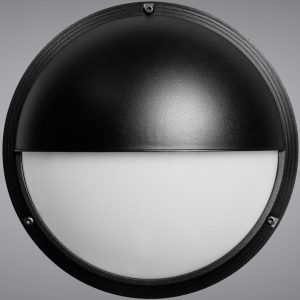 Solar Light E27, max Plafond- wandarmaturen outdoor 15 W IP65 zwart