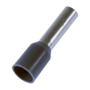 Adereindhuls Diameter: 4mm² Hulslengte: 10MM geïsoleerd Vertind Grijs