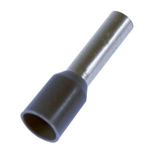 Adereindhuls Diameter: 4mm² Hulslengte: 10MM geïsoleerd Vertind Grijs
