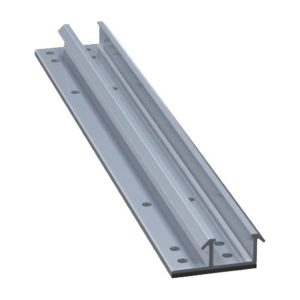 Enstall Esdec Clickfit EVO, montageprofiel portrait, aluminium