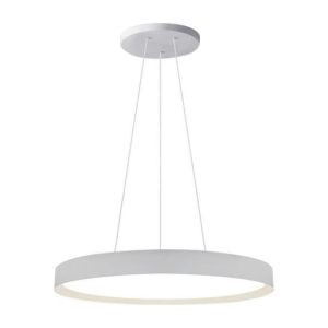 Bright Moon accessoire, pendelophanging met plafondrozet, 3 meter, wit