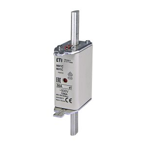 Zekering NH1 50A gG, 500V AC, uitschakelvermogen 120kA