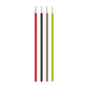HELU SiF 1X4 mm² Red (Ø 4,2mm) (100m Ring) (per 100 stuks)