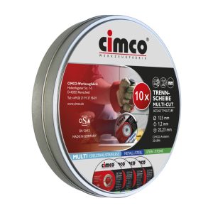 Cimco Slijpschijven Multicut, 10st. 125 x 1,2mm, set a 10 stuks