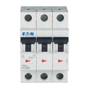 Eaton FAZ-C25/3 Installatieautomaat 3P 25 Ampere C-KAR 15kA 400V 3 MOD