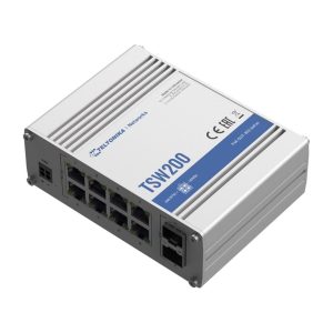 Teltonika TSW200 onbeheerde Gigabit Netwerkswitch 240 W