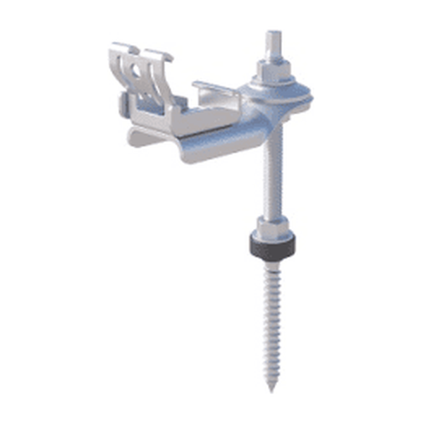 Enstall Esdec ClickFit EVO, stokschroef, RVS, M10x200mm, met strip