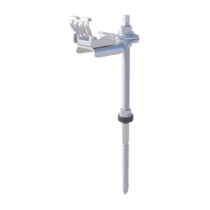 Enstall Esdec ClickFit EVO, stokschroef, RVS, M12x300mm, met strip