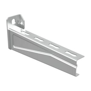 Wandconsole 200 mm voor draadgoot, kabelgoot en kabelladder, RVS 316