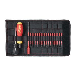 Wiha SlimTorque Starterset 2872 T18, SL/PZ/TORX, 18-delig