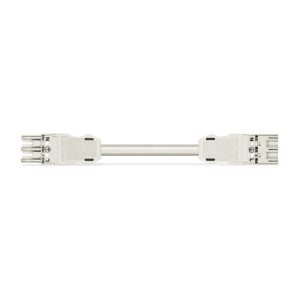 WAGO H05VV-F Patchkabel voor insteekbare gebouwinstallatie 3000mm 16 A wit