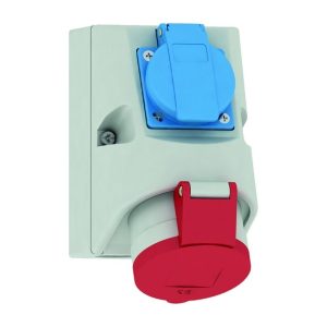 BALS CEE-wandcontactdoos 16 A 400 V 5-polig IP44 rood 1010