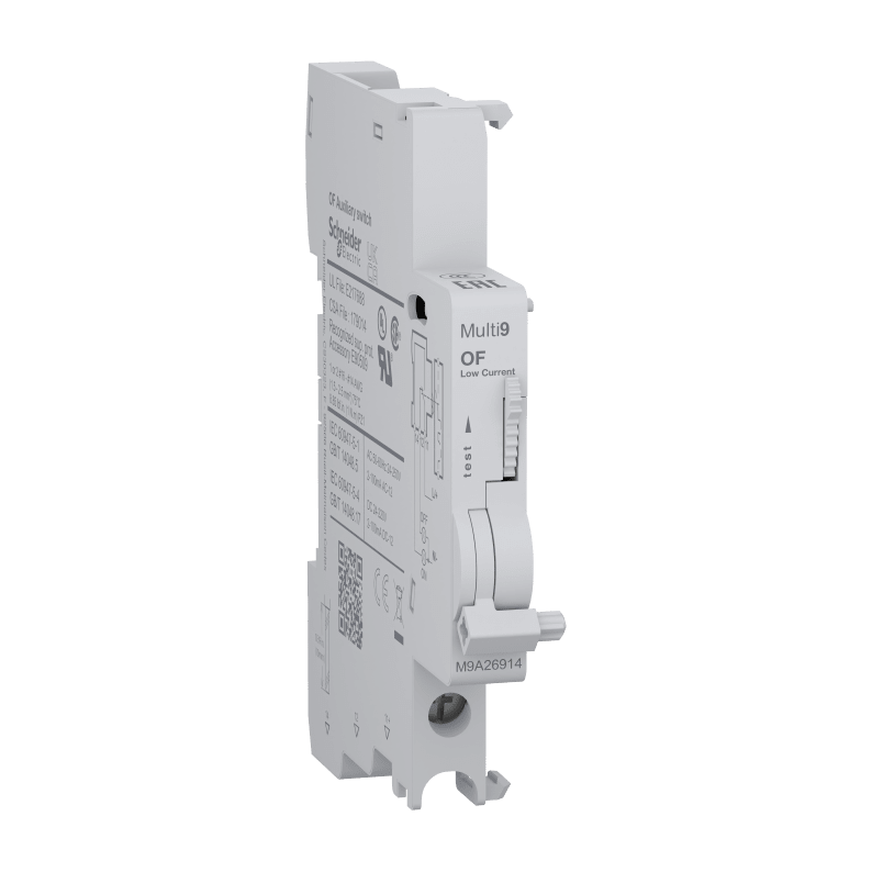 Schneider Electric MULTI9 M9A of bottom wiring 2-100MA aux