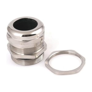 Wartel Perfect M32 Messing met moer, IP68, kabel Ø 15-22 mm